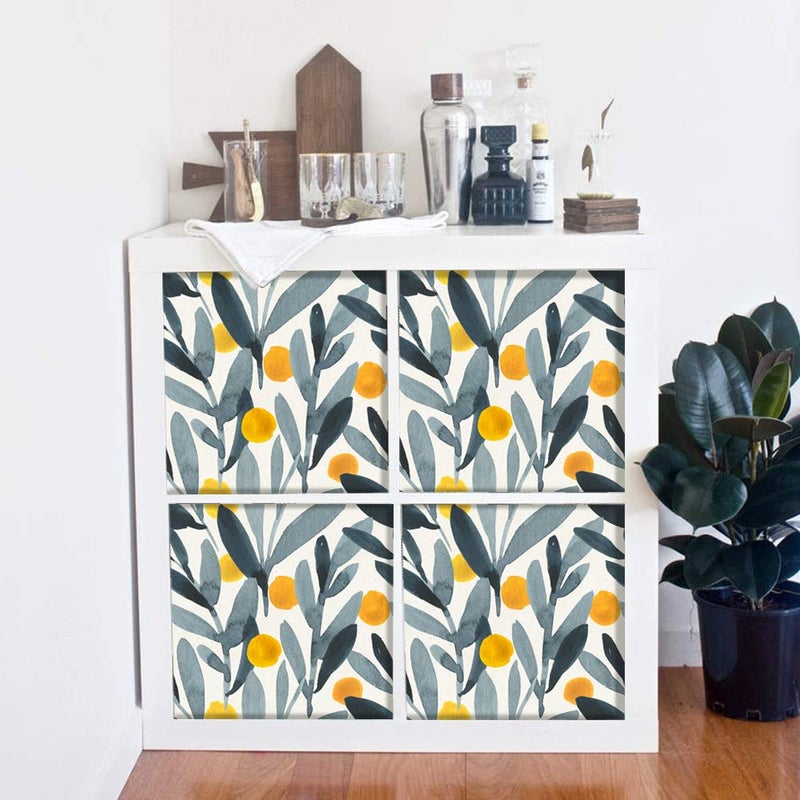 Alwayspon Self-Adhesive Dresser Sticker, Peel and Stick Furniture Skin, Removable Shelf Unit Decals Sticker (005, Expedit/Kallax) - Image 4